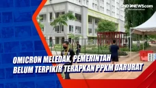 Omicron Meledak, Pemerintah...