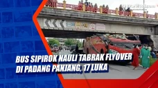 Bus Sipirok Nauli Tabrak...