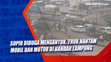 Sopir Diduga Mengantuk,...