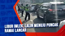 Libur Imlek, Lalin Menuju...