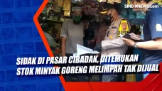 Sidak di Pasar Cibadak,...