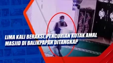 Lima Kali Beraksi, Pencurian...