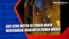 Aksi Geng Motor di Cimahi...