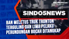 Ban Meletus Truk Tronton...