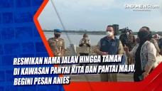 Resmikan Nama Jalan...