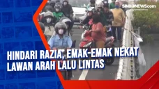 Hindari Razia, Emak-Emak...