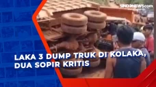 Laka 3 Dump Truk di...