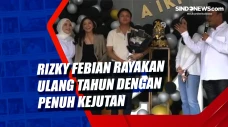 Rizky Febian Rayakan...