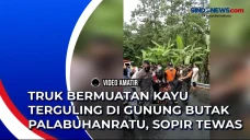 Truk Bermuatan Kayu...
