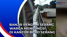 Banjir Rendam Serang...