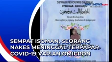 Sempat Isoman, Seorang...