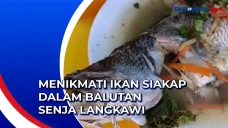 Menikmati Ikan Siakap...