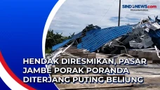 Hendak Diresmikan, Pasar...