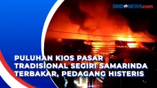 Puluhan Kios Pasar Tradisional...