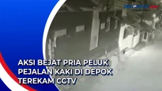 Aksi Bejat Pria Peluk...