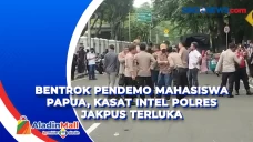 Bentrok Pendemo Mahasiswa...