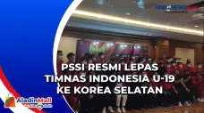 PSSI Resmi Lepas Timnas...