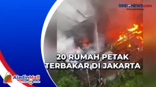 20 Rumah Petak Terbakar...