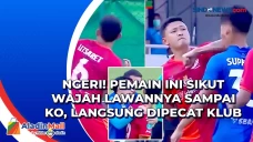 Ngeri! Pemain Ini Sikut...