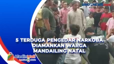 5 Terduga Pengedar Narkoba...