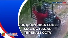 Gunakan Jasa Ojol, Maling...