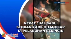 Nekat Jual Sabu, Seorang...