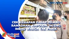 Cek Kesiapan Pasar Jelang...