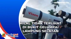 Hilal Tidak Terlihat...