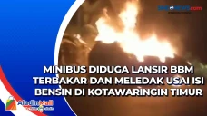 Minibus Diduga Lansir...