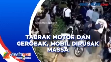 Tabrak Motor dan Gerobak,...