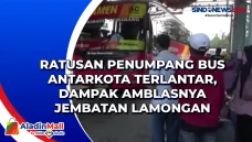 Ratusan Penumpang Bus...