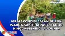 Viral! Kondisi Jalan...