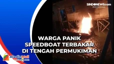 Warga Panik Speedboat...
