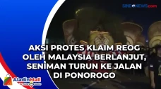 Aksi Protes Klaim Reog...