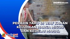 Perajin Tahu di Way...