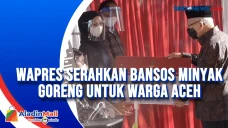 Wapres Serahkan Bansos...