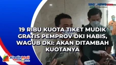 19 Ribu Kuota Tiket...