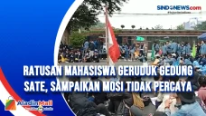 Ratusan Mahasiswa Geruduk...