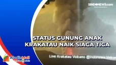 Status Gunung Anak Krakatau...