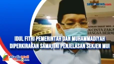 Idul Fitri Pemerintah...