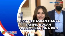 Rossa Tegaskan Hanya...