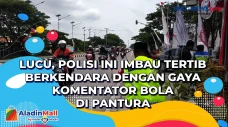 Lucu, Polisi Ini Imbau...