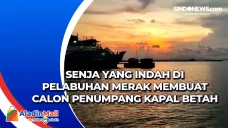 Senja yang Indah di...