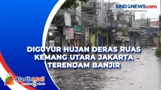 Diguyur Hujan Deras...