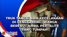 Truk Tangki BBM Kecelakaan...