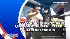 Polda Jabar Musnahkan...