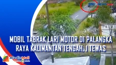 Mobil Tabrak Lari Motor...