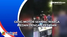 Geng Motor Serang Warga...