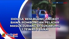 Diduga Rem Blong Angkot...
