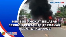Minibus Angkut Belasan...